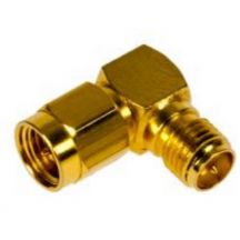 Zebra Right Angle SMA reverse polarity plug-jack Adapter