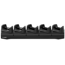 Zebra 5-slots laadstation, geschikt voor de TC22 / TC27, apart bestellen: voeding, DC kabel en netsnoer