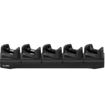 Zebra 5-slot laad/ethernet station, geschikt voor de TC22 / TC27, apart bestellen: voeding, DC kabel en netsnoer