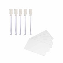 Dascom Cleaningkit, incl. 5 reinigingskaarten & 5 cleaningswabs voor de printkop. Geschikt voor DC-340/DC-2300