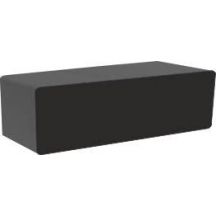 Edikio long card, 150 x 50 mm Zwart Mat pk a 100 stuks