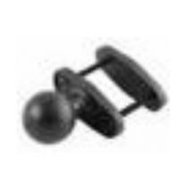 Zebra klem base voor 4 inch of 12inch RAM arm, max. breedte: 2 inch, RAM D-size ball