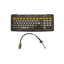 Zebra Keyboard, layout: QWERTY, zwart, USB, met kabel (22 cm), geschikt voor de: VC80/VC80x/VC8300