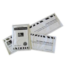 Zebra Cleaning kit, 12 X & Y Roller Cleaning Cards en 3 Hot Roller Cleaning Cards, voor de ZXP Series 8, ZXP Series 9