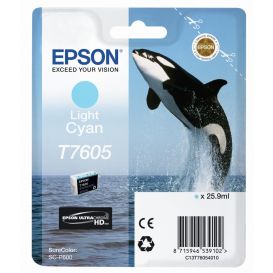 Epson T7605 lichtcyaan