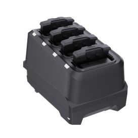 Zebra batterij oplaadstation, 4 slots, voor de 1300mAh batterij van de WS50, apart bestellen: voeding, DC kabel en netsnoer