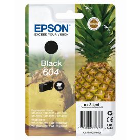 Epson 604 inktcartridge 1 stuk(s) Origineel Normaal rendement Zwart
