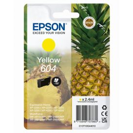 Epson 604 inktcartridge 1 stuk(s) Origineel Normaal rendement Geel