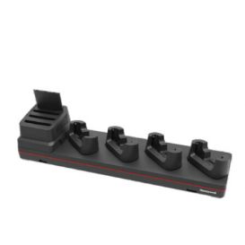 Honeywell oplaadstation, 4-slots, laadt 4x device en 4x reserve batterij, geschikt voor de CT30 XP (zonder rubber boot), incl. voeding, apart bestellen: netsnoer