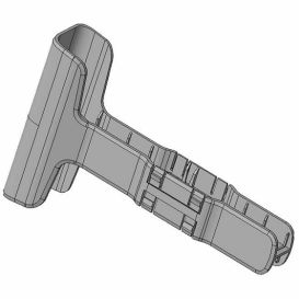 Zebra T-adapter voor 10 inch ET4 Series tablets, 4 stuks, voor gebruik in ET4X 4-slots cradle