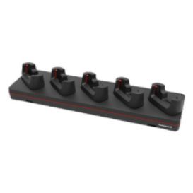 Honeywell 5-slots laadstation, incl. EU voeding, geschikt voor de CT37 en CT30 XP (i.c.m. beschermcase)