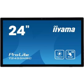 iiyama T2455MSC-B1 computer monitor 61 cm (24") 1920 x 1080 Pixels Full HD LED Touchscreen Zwart
