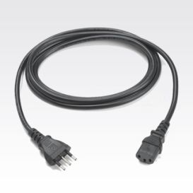 Motorola 50-16000-671R electriciteitssnoer Zwart 1,8 m CEI 23-16