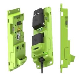 Zebra reserve-batterij oplaad shim, om in het 2-Slots oplaadstation reserve batterij te laden, geschikt voor: 2-Slots oplaadstation (RS5100, RS6100)