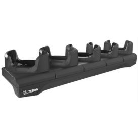 Zebra oplaadstation, 5 slots, apart bestellen: voeding, DC kabel en netsnoer, geschikt voor de TC53, TC53e, TC58, TC58e