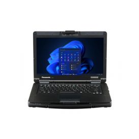Panasonic Toughbook 55, Semi rugged, 14 inch, keypad (FR-layout), USB (2x), BT, Ethernet, Wi-Fi 6E, HDMI, Micro SD-Slot, Intel Core i5, 1.6GHz, RAM: 16 GB, SSD: 512 GB, Win 11 Pro, incl. voeding en netsnoer