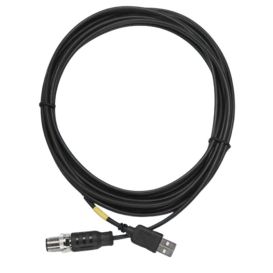 Zebra CBL-USBACLT035-M12 electriciteitssnoer Zwart 3,5 m PoweredUSB