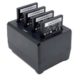 Unitech 4-slots batterij laadstation, geschikt voor de batterijen van de EA660, incl. voeding, apart bestellen: netsnoer