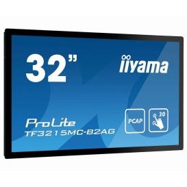 iiyama ProLite TF3215MC-B2AG computer monitor 80 cm (31.5") 1920 x 1080 Pixels Full HD LED Touchscreen Kiosk Zwart