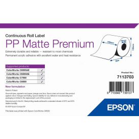 Epson 7113703 printeretiket Wit Zelfklevend printerlabel