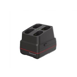 Honeywell 4-Slots batterij oplader, incl. voeding, apart bestellen: netsnoer (C13), geschikt voor de CK67