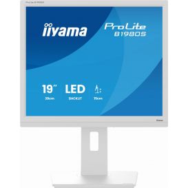 iiyama ProLite B1980S-W1 computer monitor 48,3 cm (19") 1280 x 1024 Pixels SVGA LED Wit