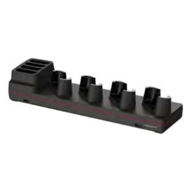 Honeywell 5-slots oplaadstation, voor laden 4x de CT70 (met of zonder beschermcase) en 4x reserve batterij, incl. EU voeding