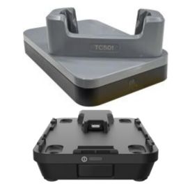 Zebra 1-slots Ethernet ShareCradle, geschikt voor de TC501 MET beschermcase, apart bestellen: USB-C kabel en EU adapter