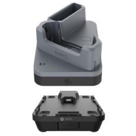 Zebra 1-slots Ethernet ShareCradle, geschikt voor de TC501 MET beschermcase en 1 reserve batterij, apart bestellen: USB-C kabel en EU adapter