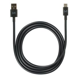 Mobilis 020013 USB-kabel 1 m USB A USB C Zwart