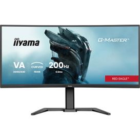iiyama G-MASTER GCB3484WQSU-B2 34IN PRO-GAMING 0.4MS VA LCD 3440X144 computer monitor 86,4 cm (34") 3440 x 1440 Pixels UltraWide Quad HD Zwart