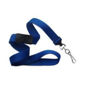 Ultraclip Keycord 16mm Royal Blue – met Breekbeveiliging en Plastic Haak (per 100 stuks)
