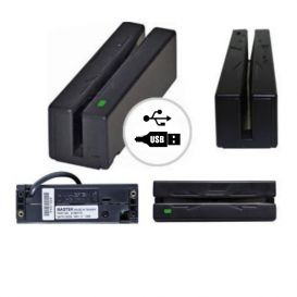 MagTek Mini Swipe Reader, Black, MSR TRACK RDR 1/2/3 USB HID