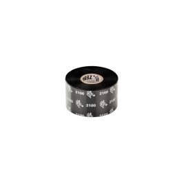 Zebra lint 40 mm x 450 m, Wax 2100, Kern 25 mm, Zwart -> 12 rollen