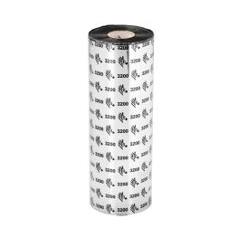 Zebra lint 156 mm x 450 m, Wax/Resin 3200, Kern 25 mm, Zwart -> 6 rollen
