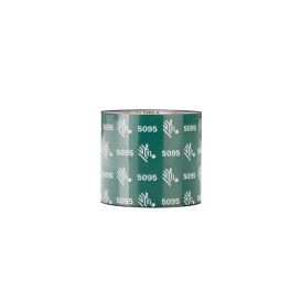Zebra lint 60 mm x 450 m, Resin 5095, Kern 25 mm, Zwart -> 6 rollen