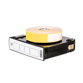 Zebra Z-Band Direct, Geel, 25x279 mm, kleefsluiting, 200 bandjes per cartridge -> Per 6 cartridges