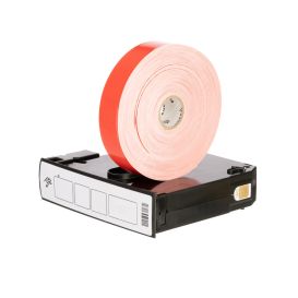 Zebra Z-Band Splash, Rood, 25x254 mm, 350 bandjes per cartridge -> Per 6 cartridges