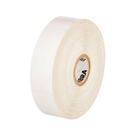Zebra Z-Band Ultrasoft, wit, 25x152 mm, baby, kleefsluiting, kern rol 25 mm, polypropyleen, 300 bandjes per rol -> Per 6 rollen
