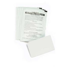 Zebra Cleaning cards. geschikt voor de P2xx/3xx/4xx/520 printers, 100 stuks