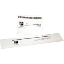 Zebra Cleaning kit, 4 print engine cleaning cards en 4 feeder cleaning cards, voor de ZXP Series 3