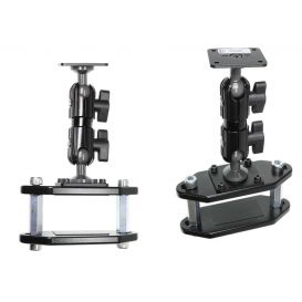 Brodit pedestal mount for forklift, L: 140 mm, W: 97 mm