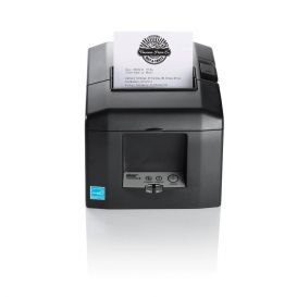 Star TSP654II AirPrint, Ethernet, WLAN, 8 dots/mm (203 dpi), cutter, grijs, Incl. voeding