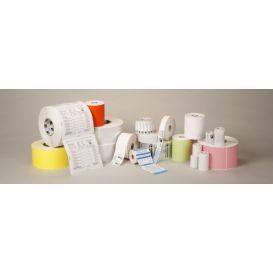 Zebra Labels 76x76 mm, Z-Ultimate 3000T Silver, Kern 25 mm, TT, Polyester, Zilver, 930 Per Rol -> Per 12 Rollen