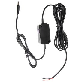 Brodit voedingskabel met open kabeluiteinde, 12V out, 3A. 12V in