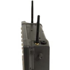 Zebra Whip antenna (stubby), dual band, 802.11 a/b/g/n, 2.4GHz 2dBi, 5GHz 3.7 dBi, RPSMA connector, WiFi