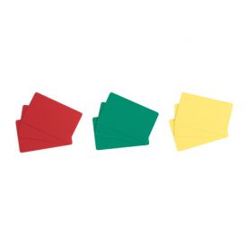 Evolis plastic card, 100 pcs., red