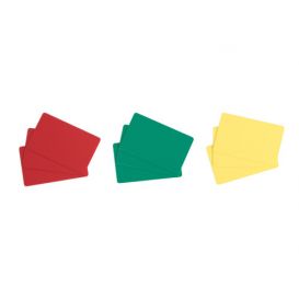 Evolis plastic card, 100 pcs., red