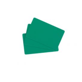 Evolis plastic card, 100 pcs., green
