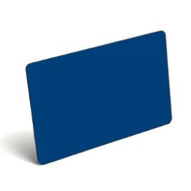 Evolis re-writable PVC pasjes (blauwe print), 30mil (0,76 mm) -> Per 100 stuks